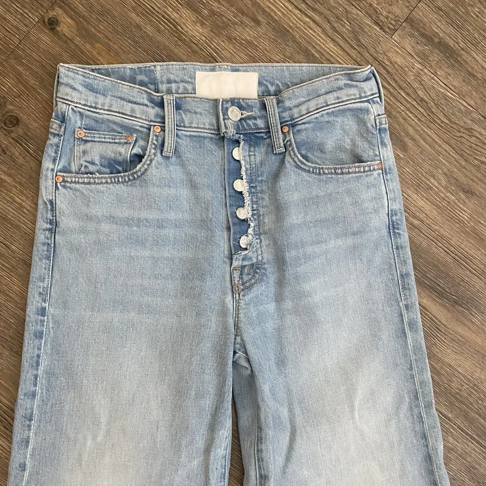 Mother SUPERIOR Denim The Fly Cut Tomcat Roller Reap What You Sow Size 26 - Picture 6 of 13